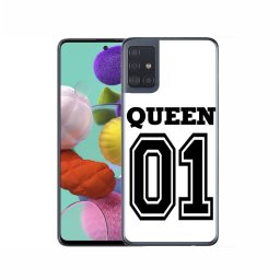 PROTEMIO MY ART Védőburkolat Samsung Galaxy A51 QUEEN (030)