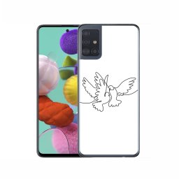 PROTEMIO MY ART Védőburkolat Samsung Galaxy A51 DOVE (031)