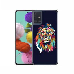PROTEMIO MY ART Védőburkolat Samsung Galaxy A51 LION (046)