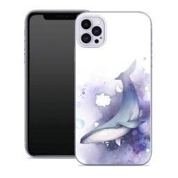 PROTEMIO MY ART Apple iPhone 12 Pro MAX WHALE védőtok (032)