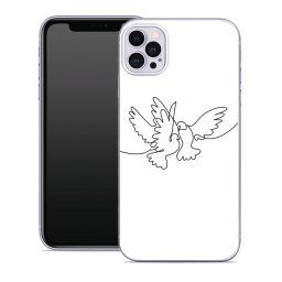 PROTEMIO MY ART Védőburkolat Apple iPhone 12 / iPhone 12 Pro DOVE (031)