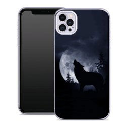 PROTEMIO MY ART Védőburkolat Apple iPhone 12 / iPhone 12 Pro WOLF (044)