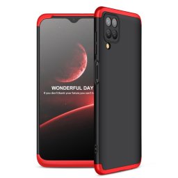 360° védőburkolat Samsung Galaxy A12 / M12 fekete-piros