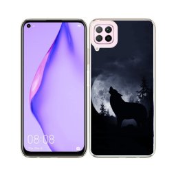 PROTEMIO MY ART Védőburkolat Huawei P40 Lite WOLF (044)