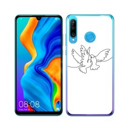 PROTEMIO MY ART Védőburkolat Huawei P30 Lite DOVE (031)