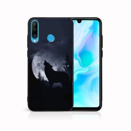 PROTEMIO MY ART Védőburkolat Huawei P30 Lite WOLF (044)