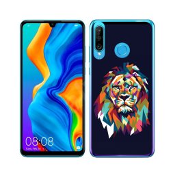 PROTEMIO MY ART védőburkolat Huawei P30 Lite LION (046)