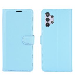 LITCHI Védőburkolat Samsung Galaxy A32 5G kék