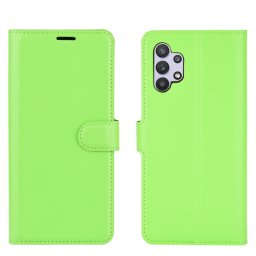 LITCHI Védőburkolat Samsung Galaxy A32 5G zöld