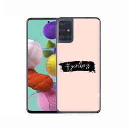 PROTEMIO MY ART Védőburkolat Samsung Galaxy A51 GIRL BOSS (103)