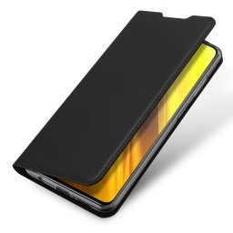 DUX Wallet tok Xiaomi Poco M3 / Redmi 9T fekete