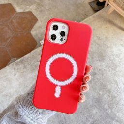 RUBBER MAGSAFE borító Apple iPhone 11 Pro piros