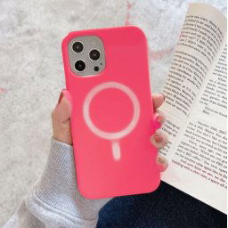 RUBBER MAGSAFE tok Apple iPhone 11 Pro rózsaszín