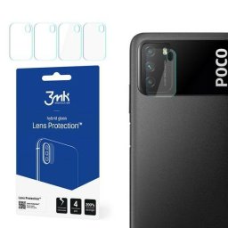 4x Edzett üveg Xiaomi Poco M3 / Redmi 9T kamerához