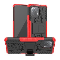 STAND Extra strapabíró tok Xiaomi Mi 11 piros