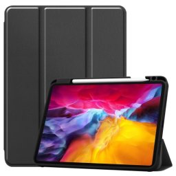 LEATHER Flip tok Apple iPad Pro 11 (2022 / 2021 / 2020 / 2018) fekete