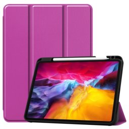 LEATHER Flip tok Apple iPad Pro 11 (2022 / 2021 / 2020 / 2018) lila