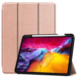 LEATHER Flip tok Apple iPad Pro 11 (2022 / 2021 / 2020 / 2018) rózsaszín