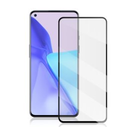 3D Edzett üveg OnePlus 9 fekete