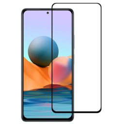3D edzett üveg Xiaomi Redmi Note 10 Pro fekete