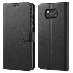IMEEKE Wallet tok Xiaomi Poco X3 NFC / X3 Pro fekete
