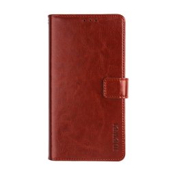 IDEWEI Wallet tok Xiaomi Poco F3 barna