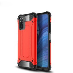 TOUGH Védőburkolat Xiaomi Redmi Note 10 / Note 10S piros