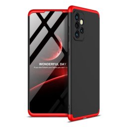 360° védőburkolat Samsung Galaxy A72 fekete-piros