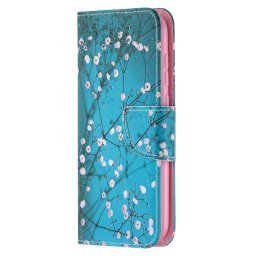 ART Pénztárca tok Nokia C1 Plus PLUM BLOSSOM