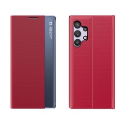 SLEEP CASE Flip tok Samsung Galaxy A32 piros