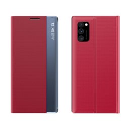 SLEEP CASE Flip tok Samsung Galaxy A72 piros