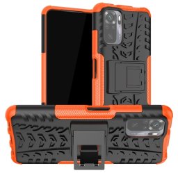 STAND Extra strapabíró tok Xiaomi Redmi Note 10 / Note 10S narancssárga