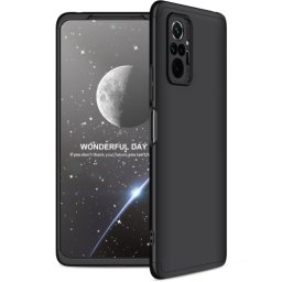 360° védőburkolat Xiaomi Redmi Note 10 Pro fekete