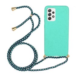 ROPE Huzat zsinórral Samsung Galaxy A52 / A52 5G / A52s zöld
