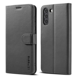 IMEEKE Wallet tok Samsung Galaxy S21 FE 5G fekete