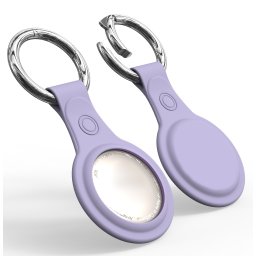 Apple AirTag lila tok