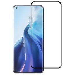 3D edzett üveg Xiaomi Mi 11 Ultra fekete