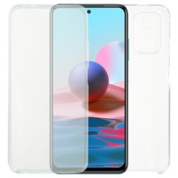 Kétoldalas védőburkolat Xiaomi Redmi Note 10 / Note 10S átlátszó