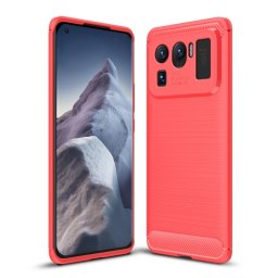 FLEXI TPU burkolat Xiaomi Mi 11 Ultra piros