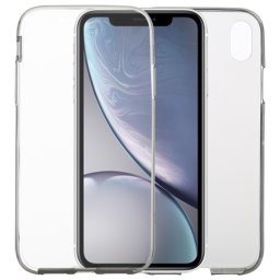 Kétoldalas védőburkolat Apple iPhone XR szürke