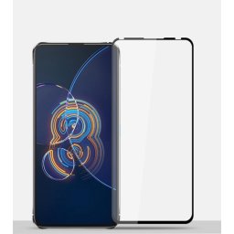 3D Edzett üveg Asus Zenfone 8 Flip (ZS672KS) fekete