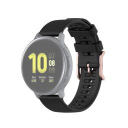 Szíj Samsung Galaxy Active 3 / Active 2 (20mm) fekete