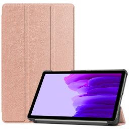 LEATHER Samsung Galaxy Tab A7 Lite rózsaszín flip borító