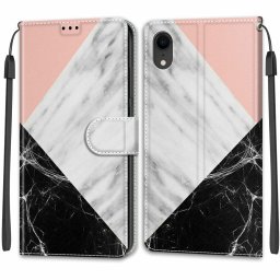 ART Wallet tok Apple iPhone XR PINK MARBLE