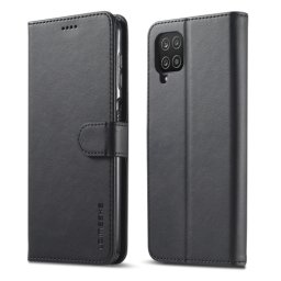 IMEEKE Wallet tok Samsung Galaxy A22 fekete