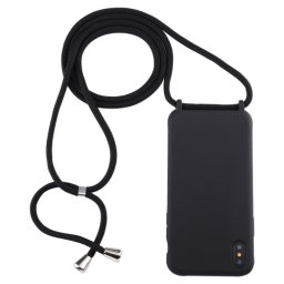 ROPE Huzat zsinórral Apple iPhone X / XS fekete