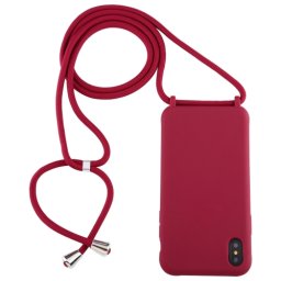 ROPE Borító zsinórral Apple iPhone X / XS piros