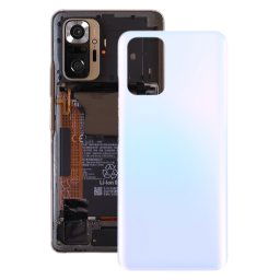 Hátlap (akkumulátor fedél) Xiaomi Redmi Note 10S fehér