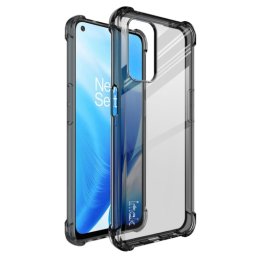 IMAK Védő szilikon borítás + fólia OnePlus Nord N200 5G fekete