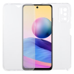 Kétoldalas védőburkolat Xiaomi Redmi Note 10 5G / Poco M3 Pro átlátszó